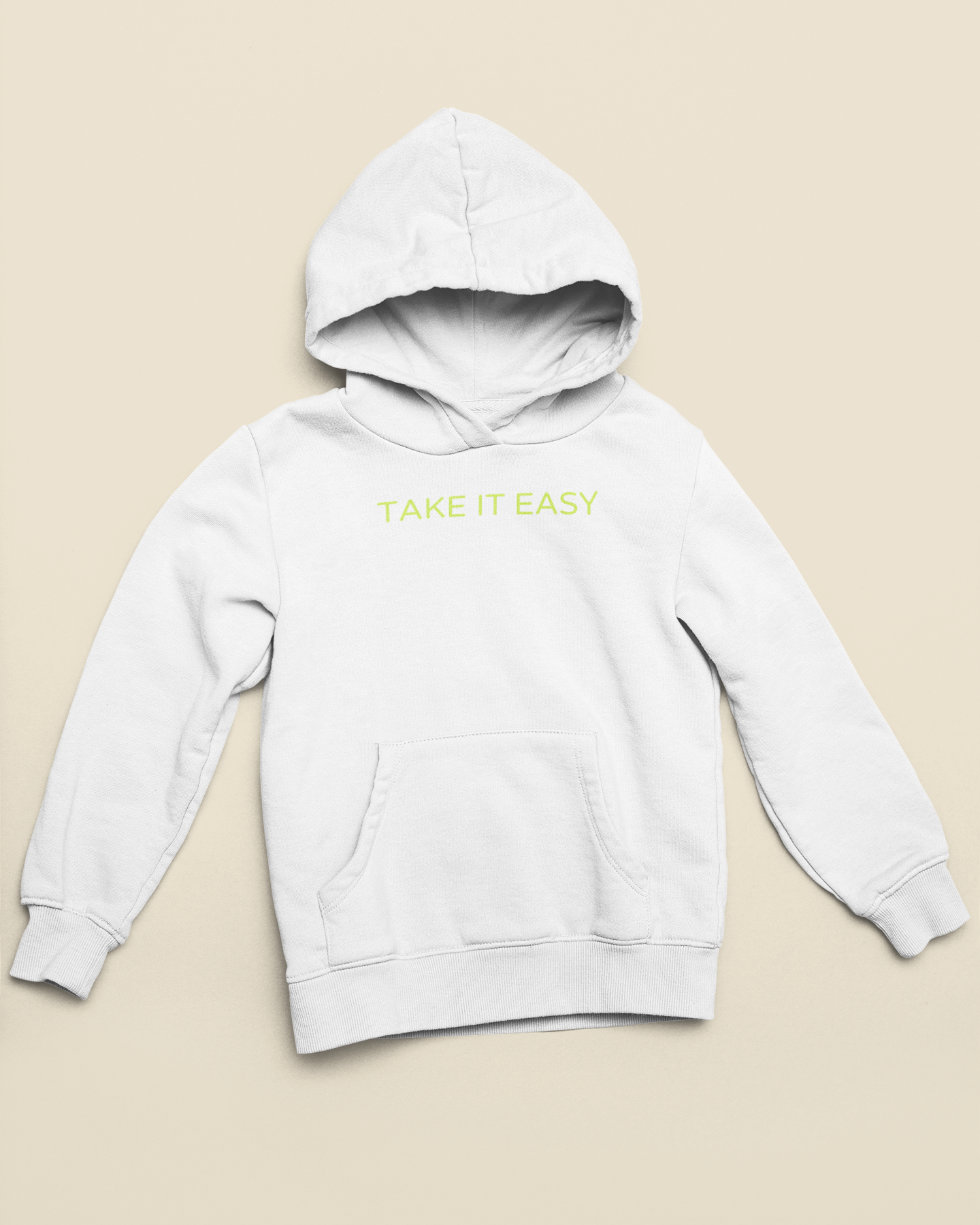 One day at a time hoodie (green edition)