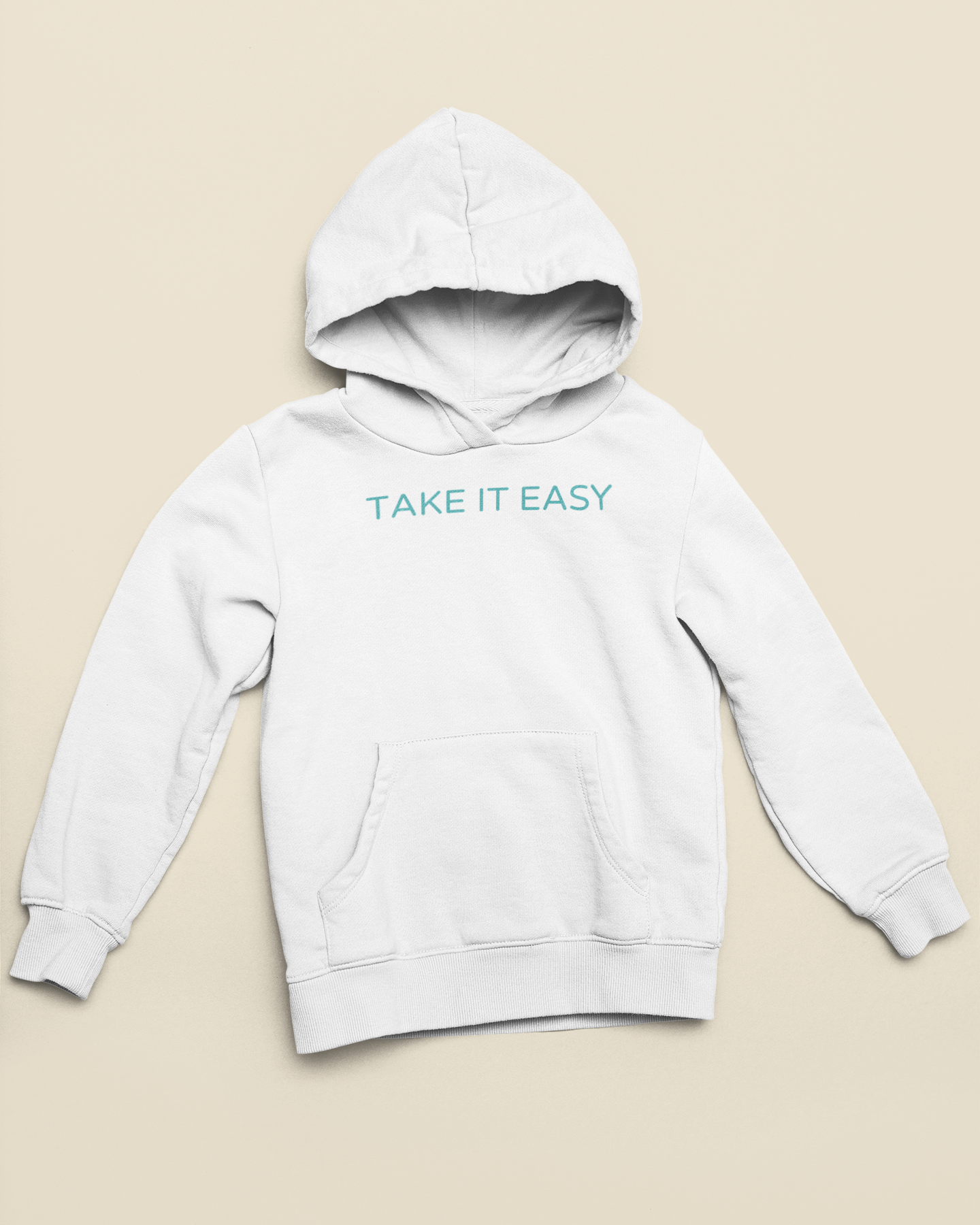 One day at a time hoodie (blue edition)